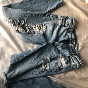 American ripped mom jeans perfect condition